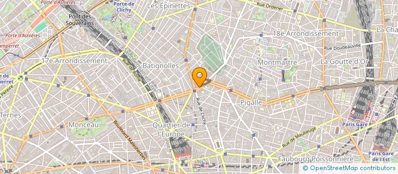 localisation de l'entreprise L'ARCHILYRIQUE  PARIS