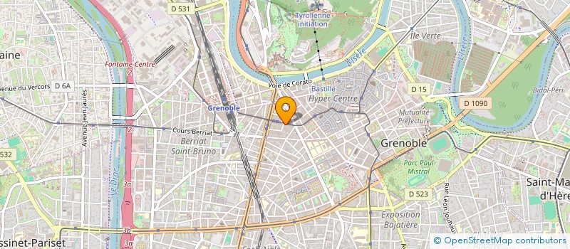 localisation de l'entreprise L'ARCHIMAGE à GRENOBLE