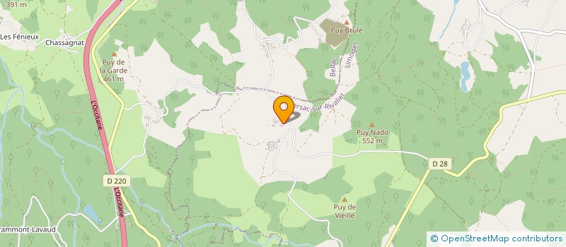 localisation de l'entreprise L'ARCHIMAGE  BERSAC-SUR-RIVALIER