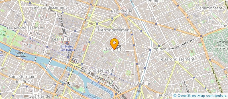 localisation de l'entreprise L'ARCHIPEL  PARIS