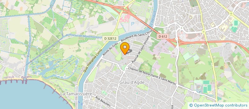 localisation de l'entreprise L'ARCHIPEL  AGDE