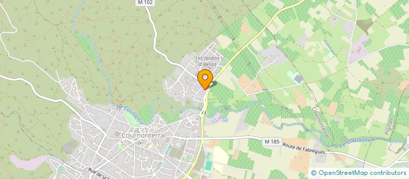 localisation de l'entreprise L'ARCHIPEL à COURNONTERRAL