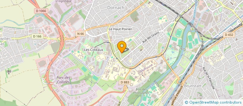 localisation de l'entreprise L'ARCHIPEL  MULHOUSE