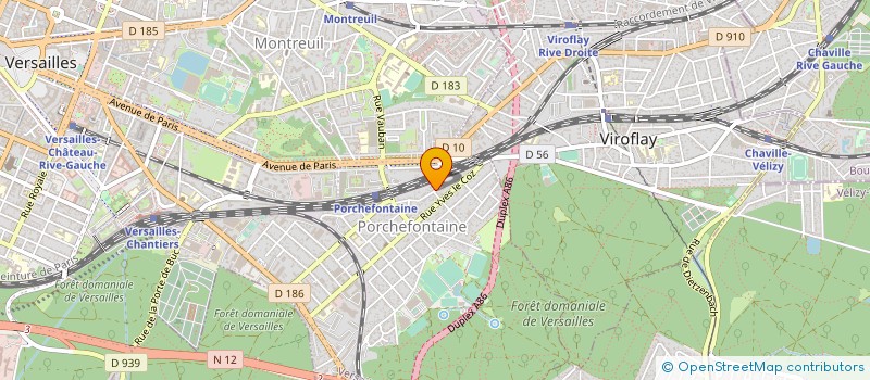 localisation de l'entreprise L ARCHISENS à VERSAILLES