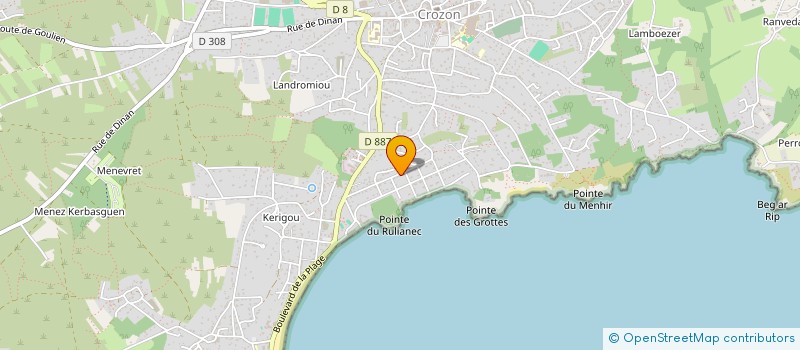 localisation de l'entreprise L'ARCHITECTE DU BOUT DU MONDE  CROZON