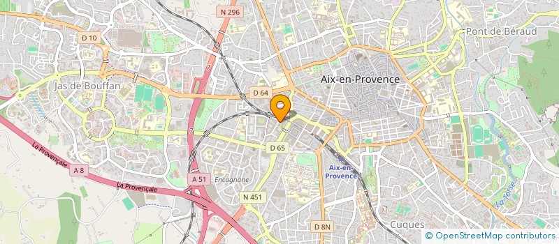 localisation de l'entreprise L'ARCHITRAVE  AIX-EN-PROVENCE