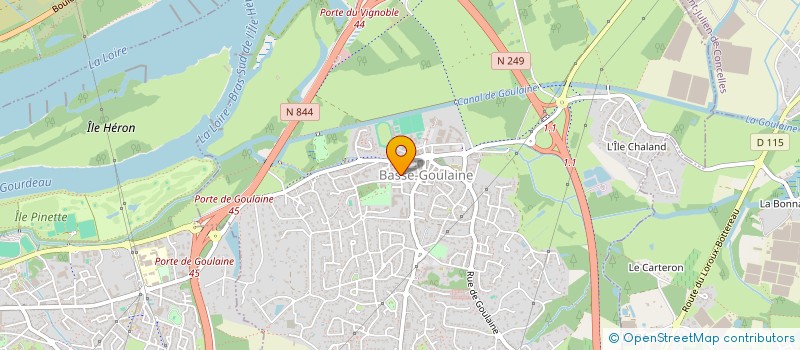 localisation de l'entreprise L ARCOCHONNET à BASSE-GOULAINE
