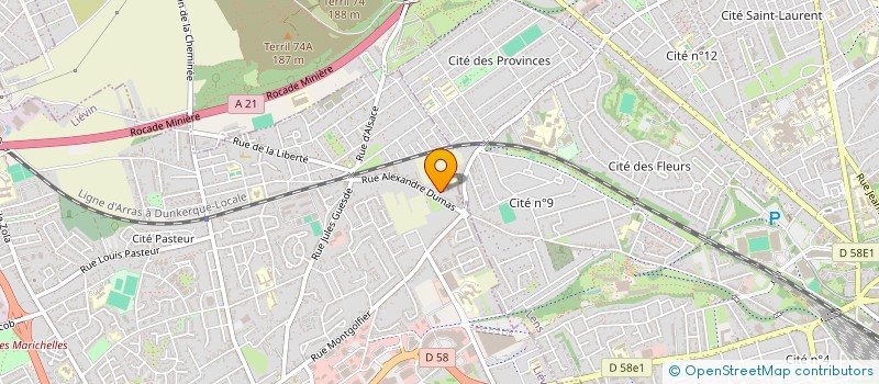 localisation de l'entreprise L'ARCTIVITY  LIEVIN