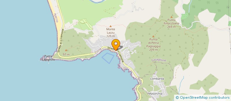localisation de l'entreprise L'ARCUBALENU à CASAGLIONE