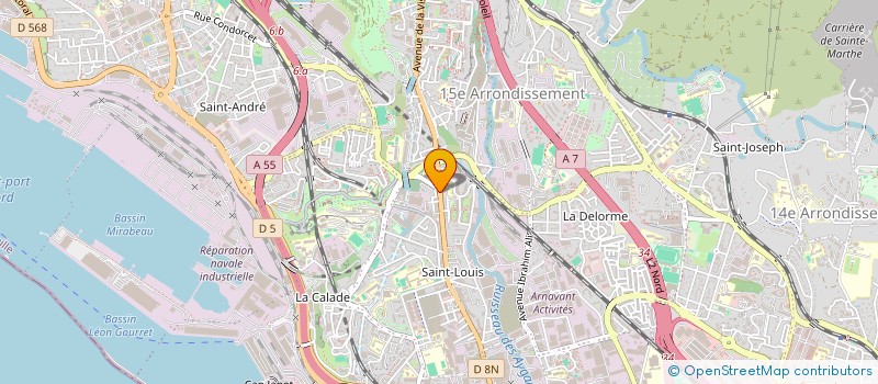 localisation de l'entreprise L'ARDECHOISE à MARSEILLE