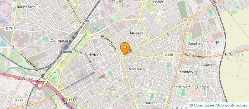 localisation de l'entreprise L'ARDENNAIS SD  REIMS