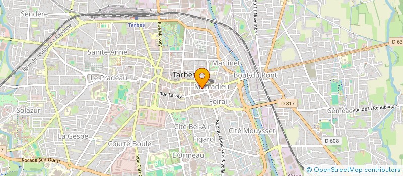 localisation de l'entreprise L'ARDIDEN  TARBES