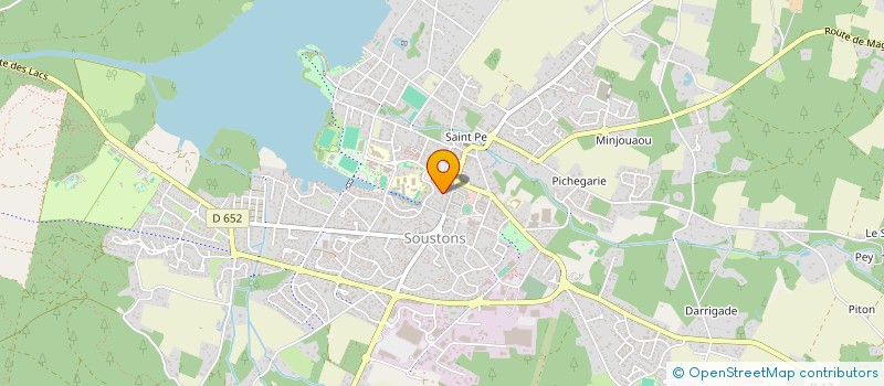localisation de l'entreprise L'ARDOISE à SOUSTONS