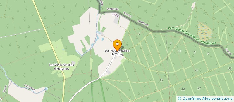 localisation de l'entreprise L'ARDOISIERE  MONTHERME