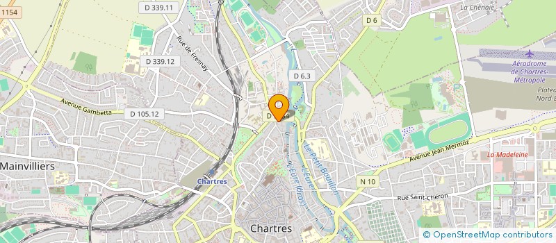 localisation de l'entreprise L'ARECIBO à CHARTRES