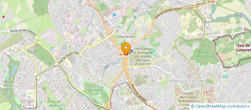 localisation de l'entreprise L'ARENE à MONTPELLIER