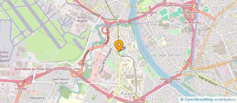 localisation de l'entreprise L'ARENE DES FAMILLES à TOULOUSE