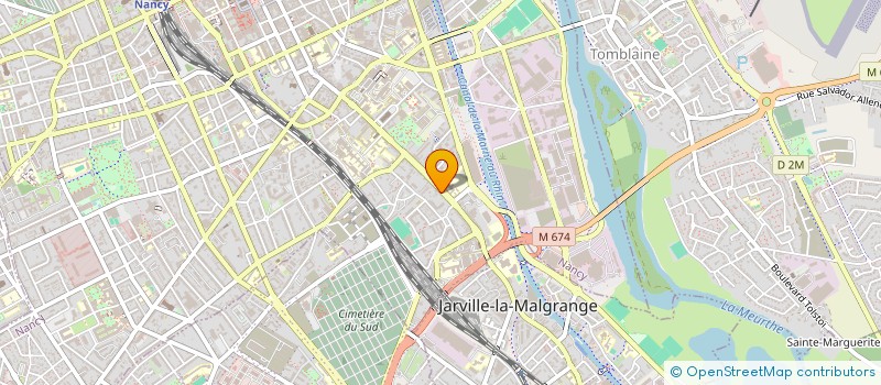 localisation de l'entreprise L'ARENE DES JEUX  NANCY