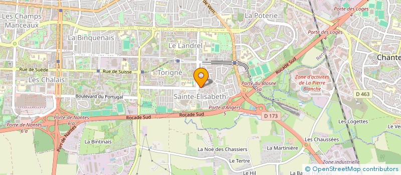 localisation de l'entreprise L'ARENNES à RENNES