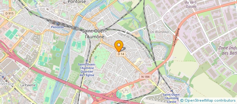 localisation de l'entreprise L'ARGANIER à SAINT-OUEN-L'AUMONE