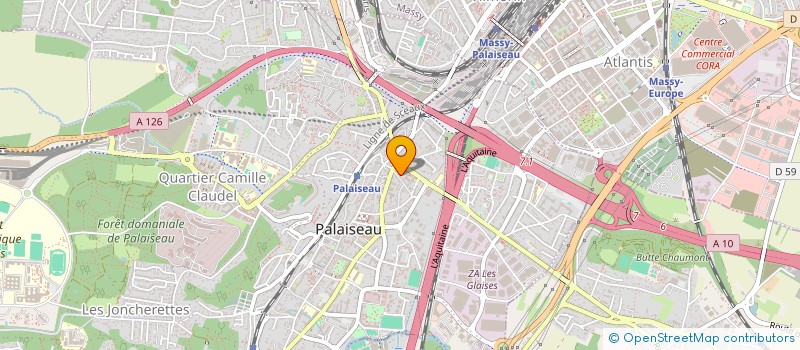 localisation de l'entreprise L'ARGANIER à PALAISEAU