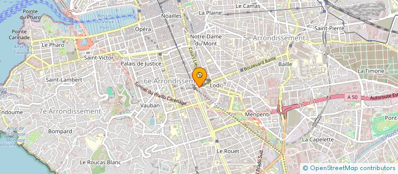 localisation de l'entreprise L'ARGENTIN GRILL à MARSEILLE