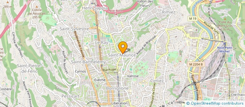 localisation de l'entreprise L'ARGIBOIS à NICE