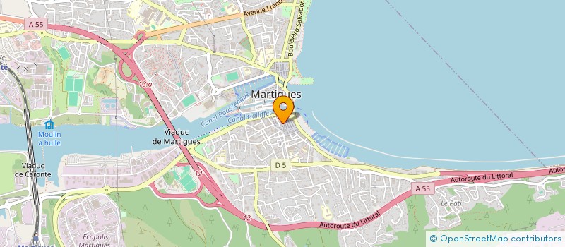 localisation de l'entreprise L'ARGONAUTE 2.0  MARTIGUES