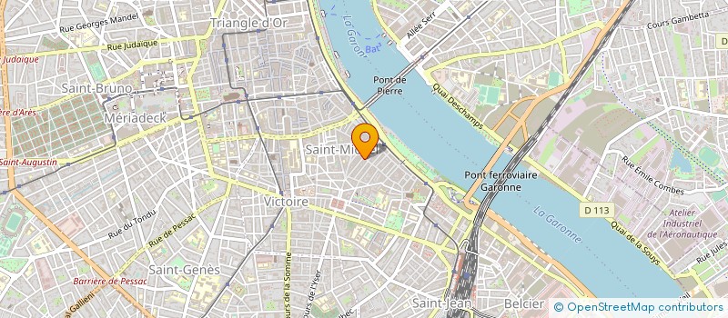 localisation de l'entreprise L'ARGONNE à BORDEAUX