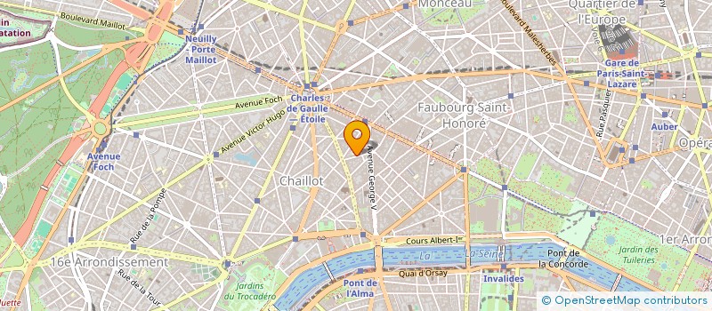 localisation de l'entreprise L'ARGUENON à PARIS