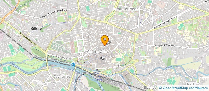 localisation de l'entreprise L'ARGUTIE à PAU