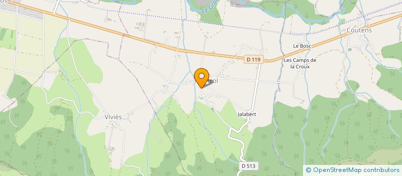 localisation de l'entreprise L'ARIEGEOISE  CANOHES