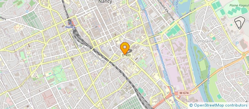 localisation de l'entreprise L'ARISTIDE à NANCY