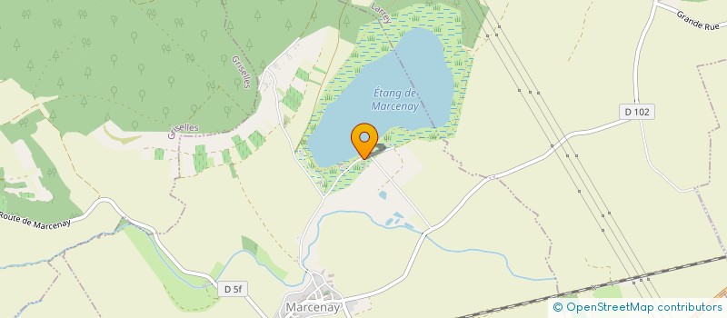 localisation de l'entreprise L'ARISTO  MARCENAY