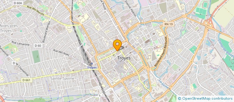 localisation de l'entreprise L'ARISTO  TROYES