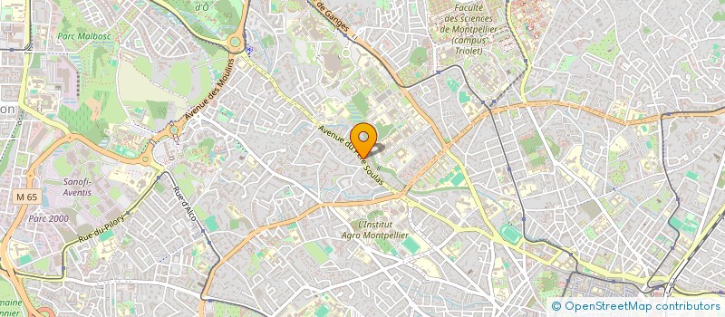 localisation de l'entreprise L'ARISTOSMASH  MONTPELLIER