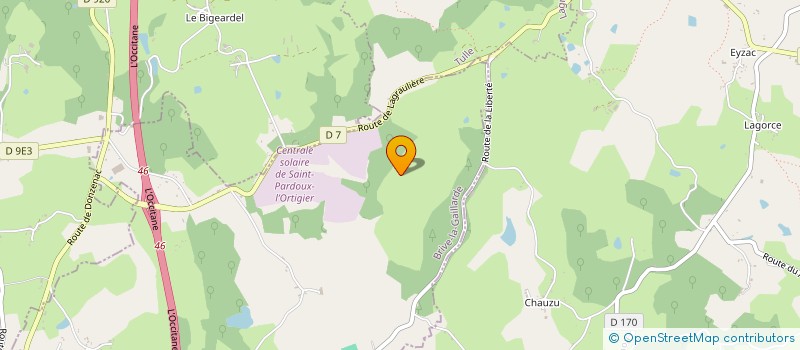 localisation de l'entreprise L'ARLEQUIN à DONZENAC