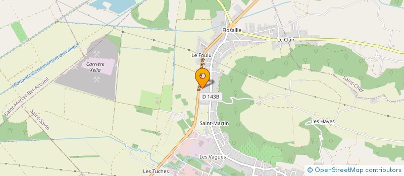 localisation de l'entreprise L ARLEQUIN à SAINT-SAVIN