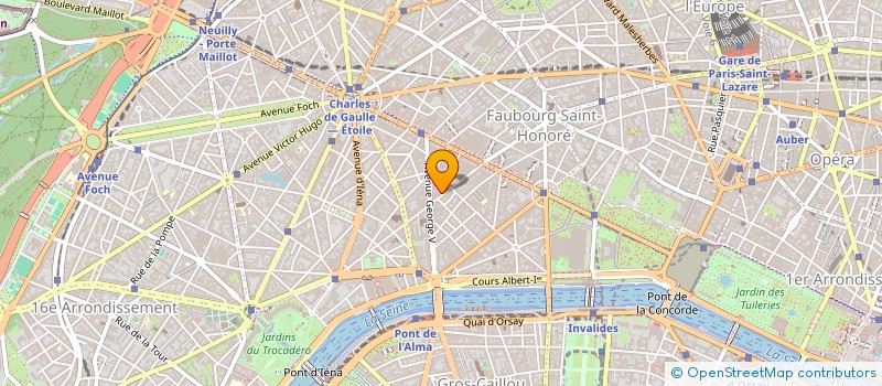 localisation de l'entreprise L'ARLEQUIN  PARIS