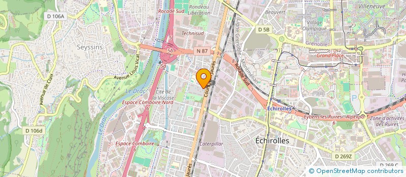 localisation de l'entreprise L'ARLESIENNE  ECHIROLLES