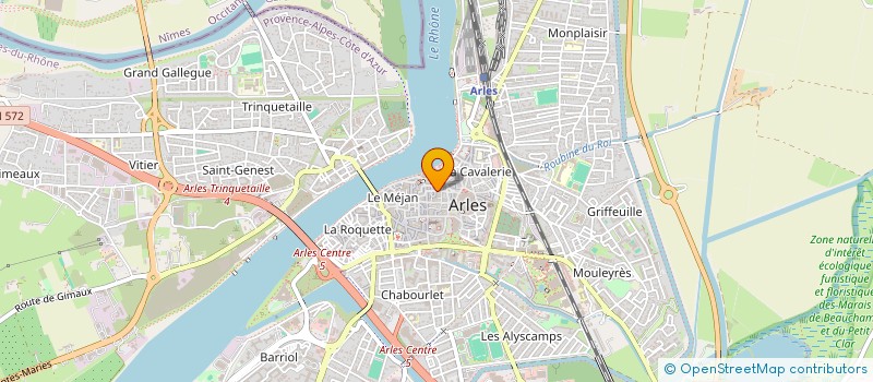 localisation de l'entreprise L'ARLETISTE à ARLES