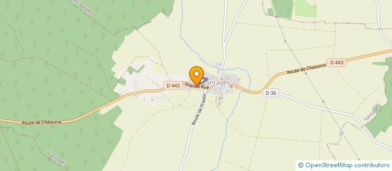 localisation de l'entreprise L'ARM (ASSOCIATION DE RECONSTITUTION MILITAIRE)  LANTAGES