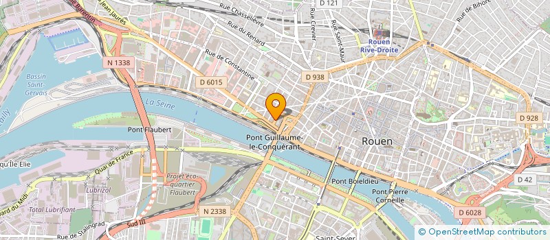 localisation de l'entreprise L'ARMADA DU RIRE à ROUEN