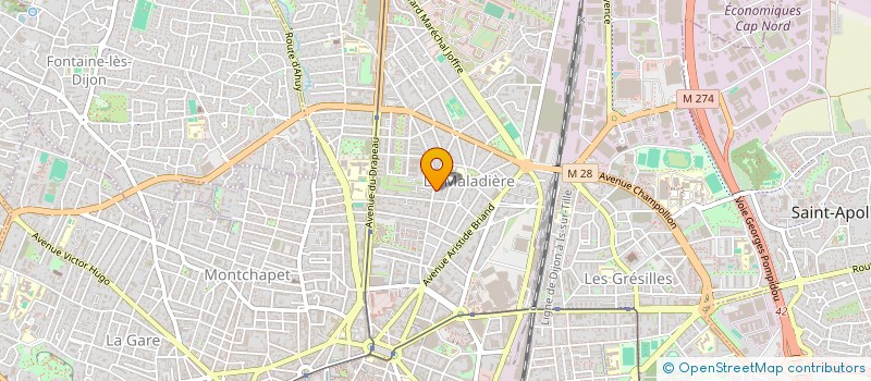 localisation de l'entreprise L'ARMANDE  DIJON