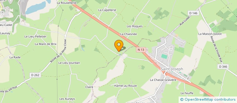 localisation de l'entreprise L'ARMANVILLE  BRIX