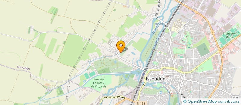 localisation de l'entreprise L ARME A L OEIL à ISSOUDUN