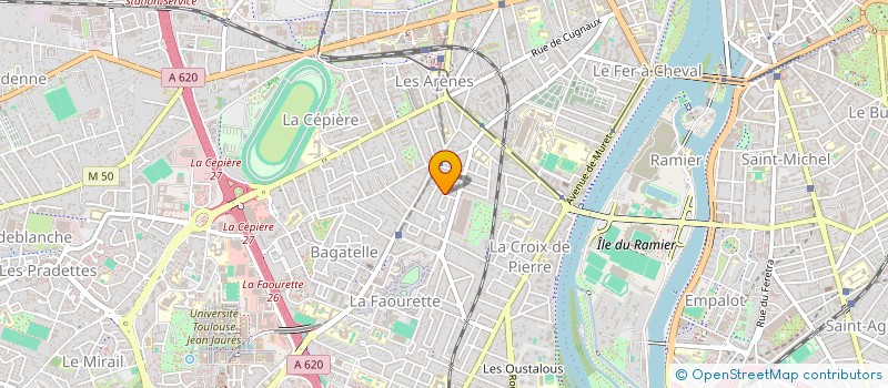 localisation de l'entreprise L'ARMEE DU CHAHUT à TOULOUSE