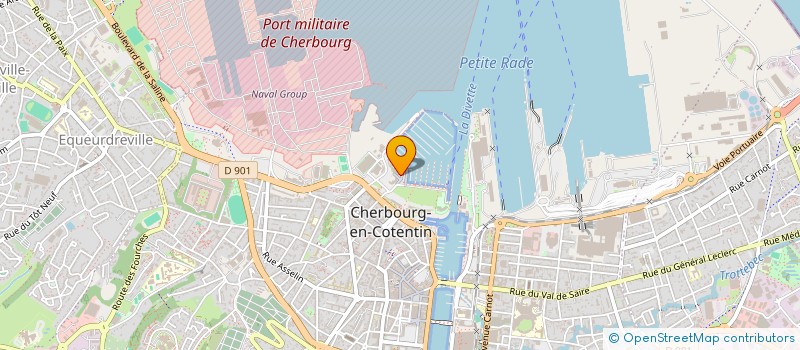 localisation de l'entreprise L ARMOIRE A DELICES  CHERBOURG-EN-COTENTIN