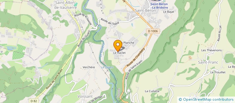 localisation de l'entreprise L ARMOIRE A DESSINS à SAINT-BERON