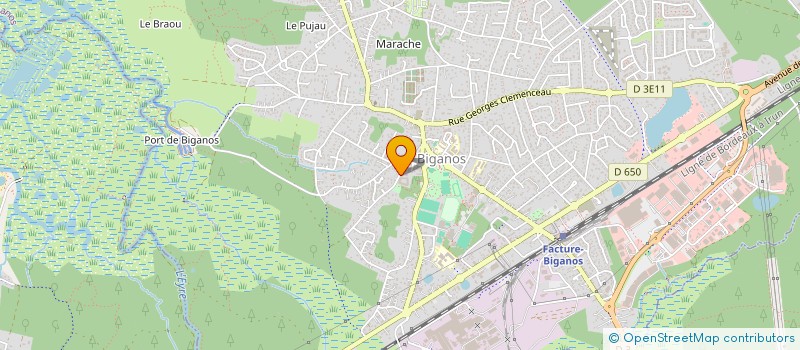 localisation de l'entreprise L'ARMOIRE AUX CONFITURES  BIGANOS